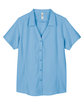 CORE365 Ladies' Ultra UVP Marina Shirt columbia blue FlatFront