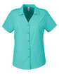 CORE365 Ladies' Ultra UVP Marina Shirt sea glass OFFront