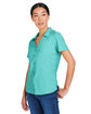 CORE365 Ladies' Ultra UVP Marina Shirt sea glass ModelQrt