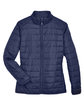 Core 365 Ladies' Prevail Packable Puffer Jacket CLASSIC NAVY FlatFront