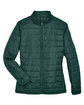Core 365 Ladies' Prevail Packable Puffer Jacket FOREST FlatFront