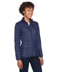 Core 365 Ladies' Prevail Packable Puffer Jacket CLASSIC NAVY ModelQrt