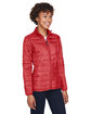 Core 365 Ladies' Prevail Packable Puffer Jacket CLASSIC RED ModelQrt