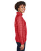 Core 365 Ladies' Prevail Packable Puffer Jacket CLASSIC RED ModelSide