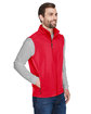 CORE365 Men's Cruise Two-Layer Fleece Bonded Soft Shell Vest classic red ModelQrt