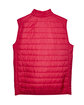 Core 365 Men's Prevail Packable Puffer Vest CLASSIC RED FlatBack