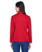 CORE365 Ladies' Techno Lite Three-Layer Knit Tech-Shell classic red ModelBack