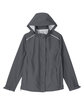 CORE365 Ladies' Packable Rain Jacket carbon FlatFront