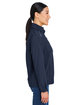 CORE365 Ladies' Packable Rain Jacket classic navy ModelSide