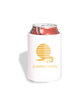Prime Line Folding Can Cooler Sleeve white DecoFront