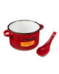 Prime Line 20oz Campfire Soup Bowl With Spoon red DecoBack