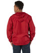 Champion Adult Full-Zip Anorak Jacket scarlet ModelBack