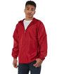 Champion Adult Full-Zip Anorak Jacket scarlet ModelQrt