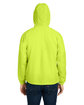 Champion Adult Packable Anorak 1/4 Zip Jacket SAFETY GREEN ModelBack