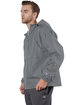 Champion Adult Packable Anorak 1/4 Zip Jacket GRAPHITE ModelSide