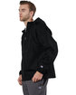 Champion Adult Packable Anorak 1/4 Zip Jacket BLACK ModelSide
