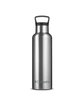 Columbia 21oz Double-Wall Vacuum Bottle With Loop Top silver ModelBack