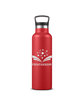 Columbia 21oz Double-Wall Vacuum Bottle With Loop Top bright poppy DecoFront