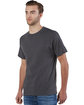 Champion Adult Ringspun Cotton T-Shirt charcoal heather ModelQrt