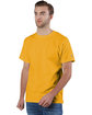 Champion Adult Ringspun Cotton T-Shirt c gold ModelQrt