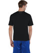 Champion Adult 4.1 oz. Double Dry® Interlock T-Shirt BLACK ModelBack