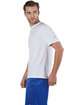 Champion Adult 4.1 oz. Double Dry® Interlock T-Shirt WHITE ModelSide