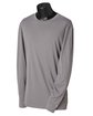 Champion Adult Double Dry Long-Sleeve Interlock T-Shirt stone gray OFFront
