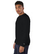 Champion Adult Double Dry Long-Sleeve Interlock T-Shirt black ModelSide