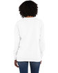 ComfortWash by Hanes Unisex Crewneck Tearaway Sweatshirt WHITE PFD ModelBack