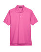 Devon & Jones Men's Pima Piqué Short-Sleeve Polo charity pink FlatFront