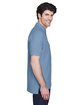 Devon & Jones Men's Pima Piqué Short-Sleeve Polo SLATE BLUE ModelSide