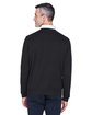 Devon & Jones Men's V-Neck Sweater black ModelBack