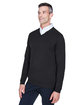 Devon & Jones Men's V-Neck Sweater black ModelQrt