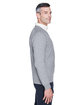 Devon & Jones Men's V-Neck Sweater grey heather ModelSide