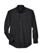 Devon & Jones Men's Crown Collection® Solid Broadcloth Woven Shirt black FlatFront