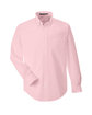 Devon & Jones Men's Crown Woven Collection™ Solid Broadcloth pink OFFront
