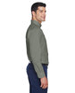 Devon & Jones Men's Crown Collection® Solid Broadcloth Woven Shirt dill ModelSide