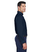 Devon & Jones Men's Crown Collection® Solid Broadcloth Woven Shirt navy ModelSide