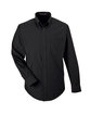 Devon & Jones Men's Crown Collection® Tall Solid Broadcloth Woven Shirt black OFFront