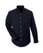 Devon & Jones Men's Crown Collection® Tall Solid Broadcloth Woven Shirt navy OFFront
