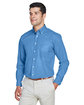 Devon & Jones Men's Crown Collection® Tall Solid Broadcloth Woven Shirt  ModelQrt
