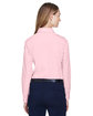 Devon & Jones Ladies' Crown Collection® Solid Broadcloth Woven Shirt pink ModelBack