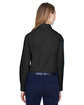 Devon & Jones Ladies' Crown Collection® Solid Broadcloth Woven Shirt black ModelBack