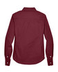 Devon & Jones Ladies' Crown Collection® Solid Broadcloth Woven Shirt burgundy FlatBack