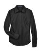 Devon & Jones Ladies' Crown Collection® Solid Broadcloth Woven Shirt black FlatFront