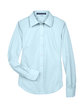 Devon & Jones Ladies' Crown Collection® Solid Broadcloth Woven Shirt crystal blue FlatFront