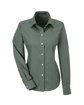 Devon & Jones Ladies' Crown Collection® Solid Broadcloth Woven Shirt dill OFFront