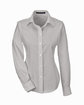 Devon & Jones Ladies' Crown Collection® Solid Broadcloth Woven Shirt silver OFFront