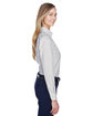 Devon & Jones Ladies' Crown Collection® Solid Broadcloth Woven Shirt silver ModelSide