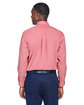 Devon & Jones Men's Crown Collection® Gingham Check Woven Shirt red ModelBack